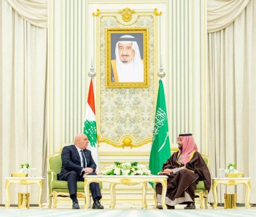 Lebanese Sovereignty, Cooperation and Economic Recovery at the Heart of J. Aoun's  KSA Discussions