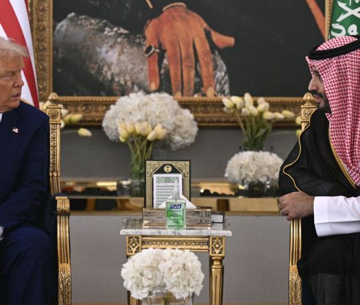 Trump Welcomed by Mohammed bin Salman in Riyadh