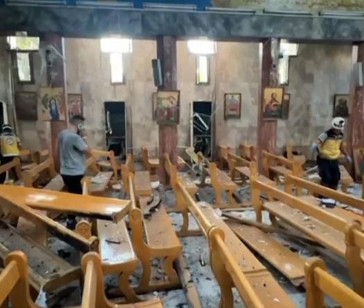 ISIS Suicide Bomber Attacks Church in Damascus, Killing at Least 20