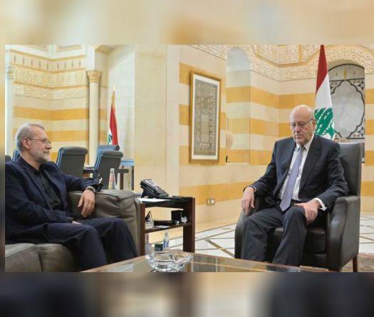 Mikati to Larijani: Iran Must Avoid Positions That Create Tensions