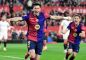 Barca Rout Sevilla to Mantain Title Charge