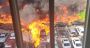 Massive Fire in Hamra: Firefighters Battle Blaze and Evacuate Residents