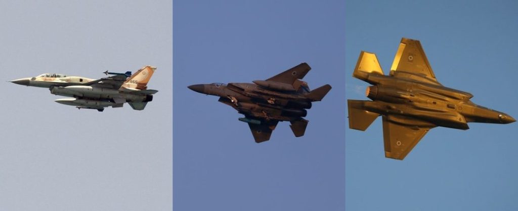 f-16, f-15, f-35