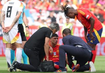 Spain’s Pedri to Miss Rest of Euro-2024 Due to Knee Injury