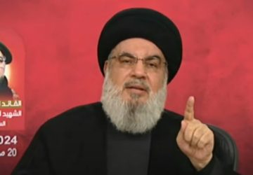 Nasrallah: Major Attack on Israel Avenging Shokr's Slaying