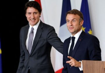 macron trudeau canada