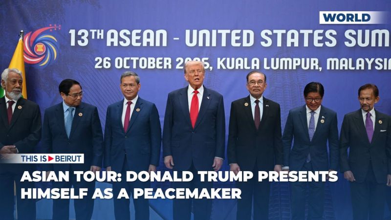 Asian tour: Donald Trump Presents Himself as a Peacemaker