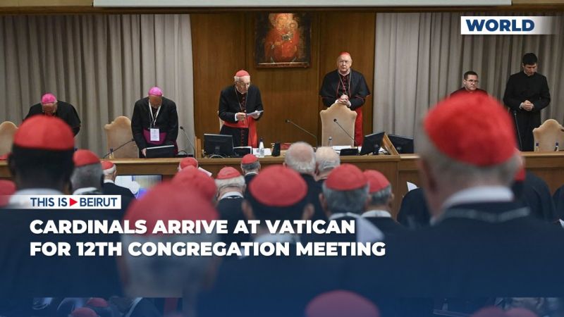 Cardinals Arrive at Vatican for 12th Congregation Meeting