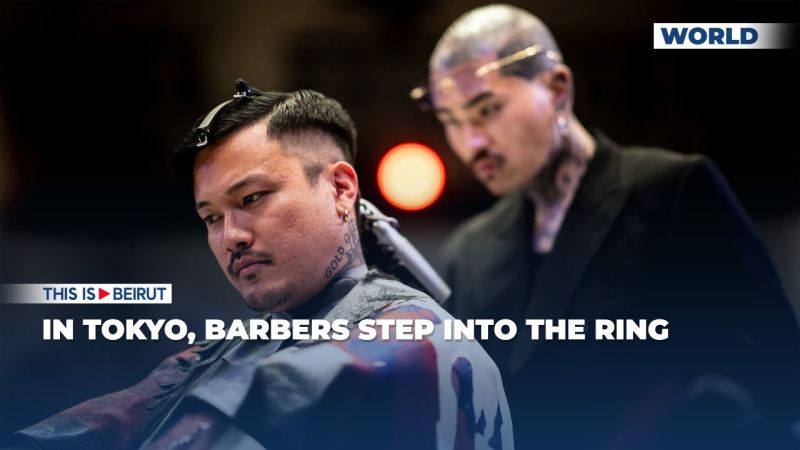 In Tokyo, Barbers Step into the Ring