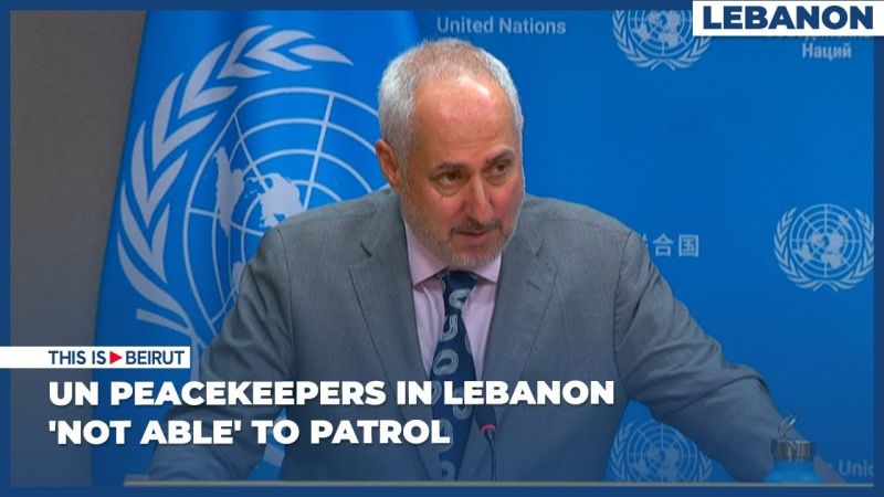 UN Peacekeepers in Lebanon 'Not Able' to Patrol