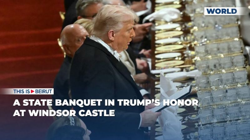 A State Banquet in Trump’s Honor at Windsor Castle