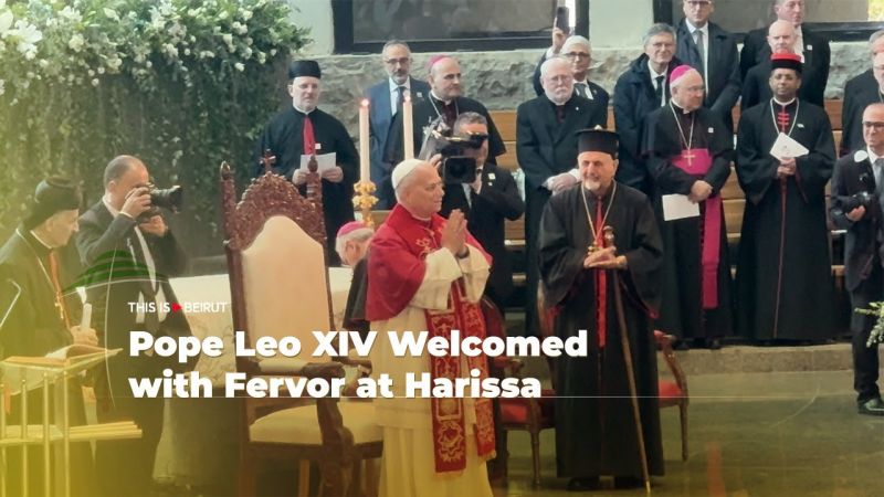 Pope Leo XIV Welcomed with Fervor at Harissa