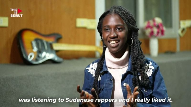 Sudanese Teen Raps of Resilience and Hope Amid War's Devastation