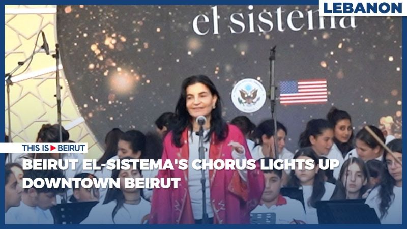 Beirut El-Sistema's Chorus Lights Up Downtown Beirut