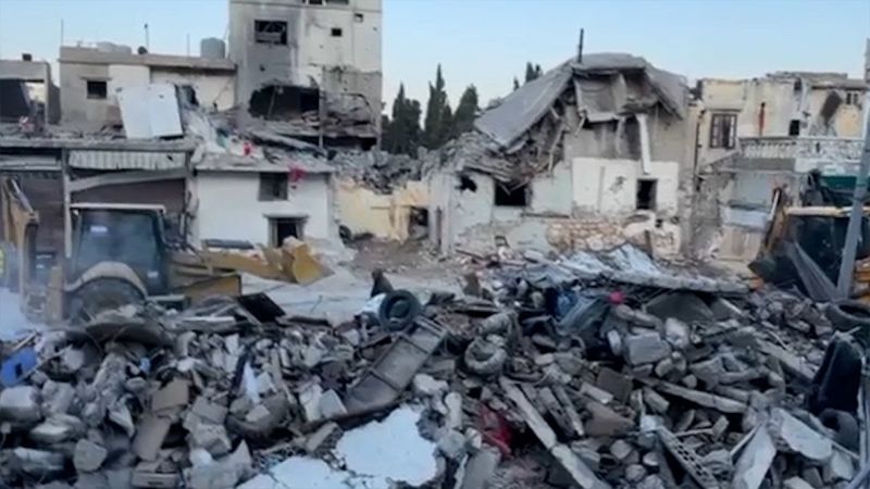 Aftermath of Israeli Strike on Haret Saida