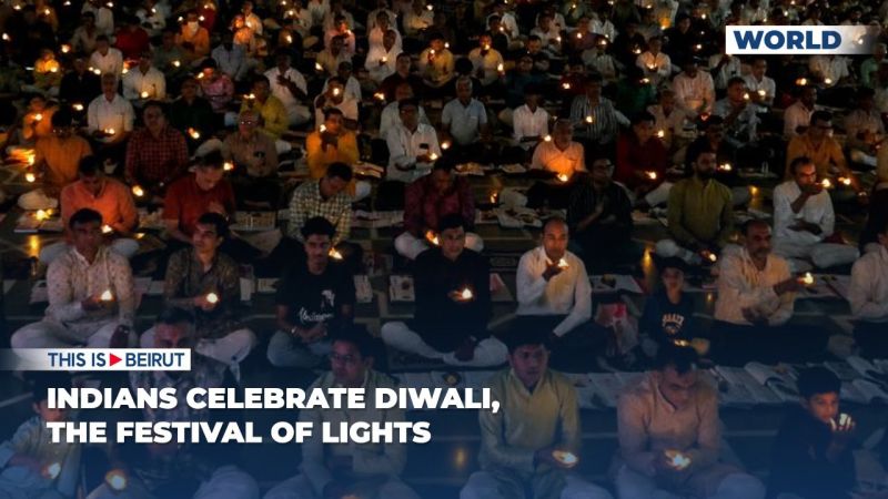 Indians Celebrate Diwali, the Festival of Lights