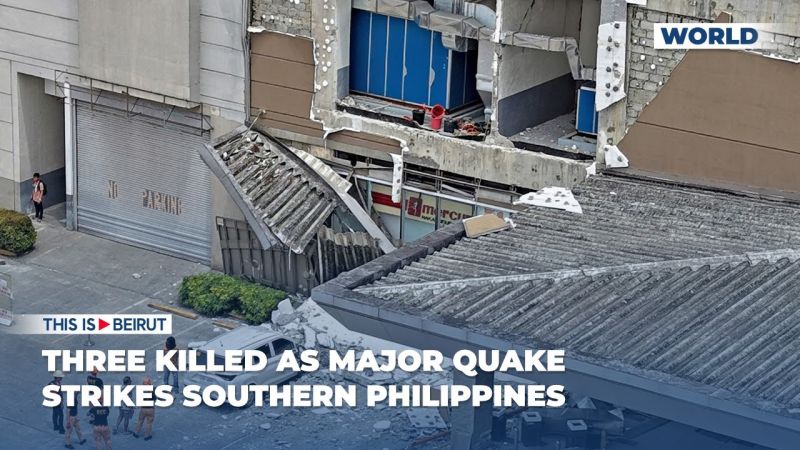 Six Killed as Major Quake Strikes Southern Philippines