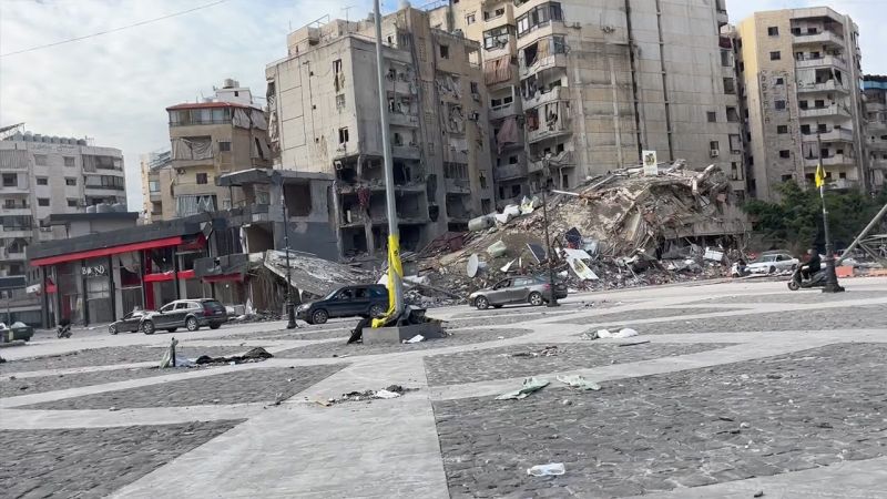 In the Southern Suburb, Life Among the Rubble