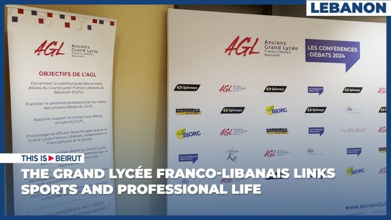 The Grand Lycée Franco-Libanais Links Sports and Professional Life