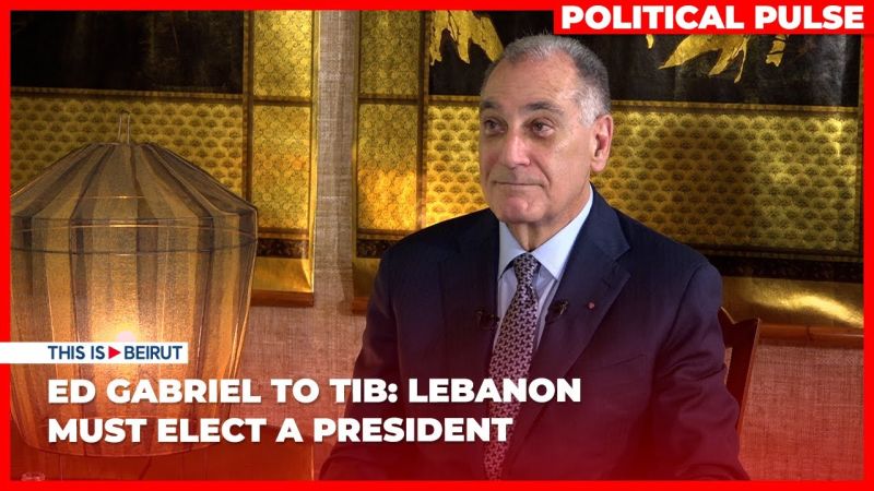 Ed Gabriel to TIB: Lebanon Must Elect a President