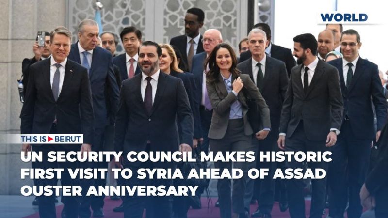 UN Security Council Makes Historic First Visit to Syria Ahead of Assad Ouster Anniversary