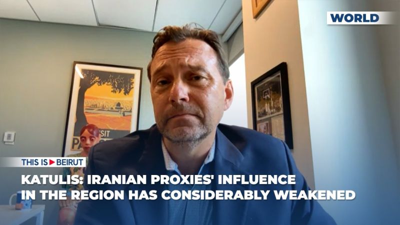 Katulis: Iranian Proxies' Influence in the Region Has Considerably Weakened 