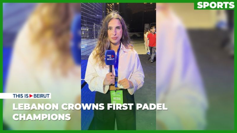 Lebanon Crowns First Padel Champions