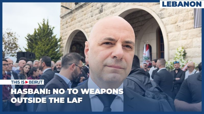 Hasbani: No to Weapons Outside the LAF