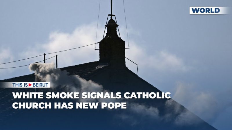 White smoke signals Catholic Church has new pope