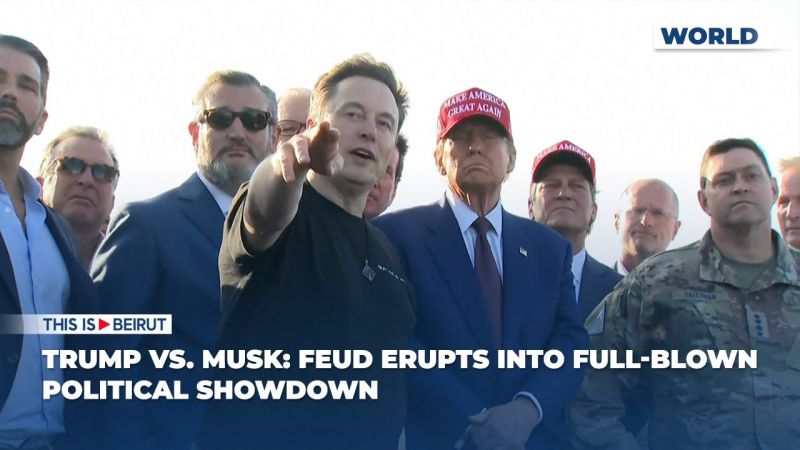 Trump vs. Musk: Feud Erupts into Full-Blown Political Showdown