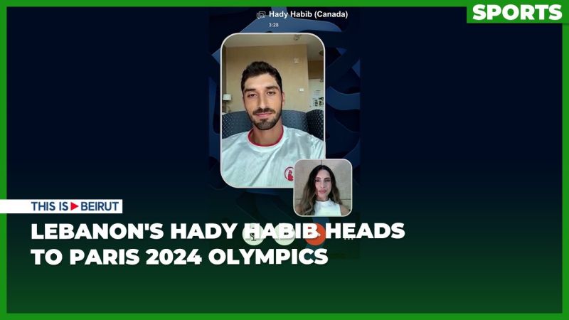 Lebanon's Hady Habib Heads to Paris 2024 Olympics