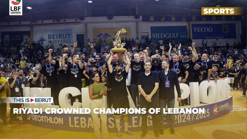 Riyadi Crowned Champions of Lebanon