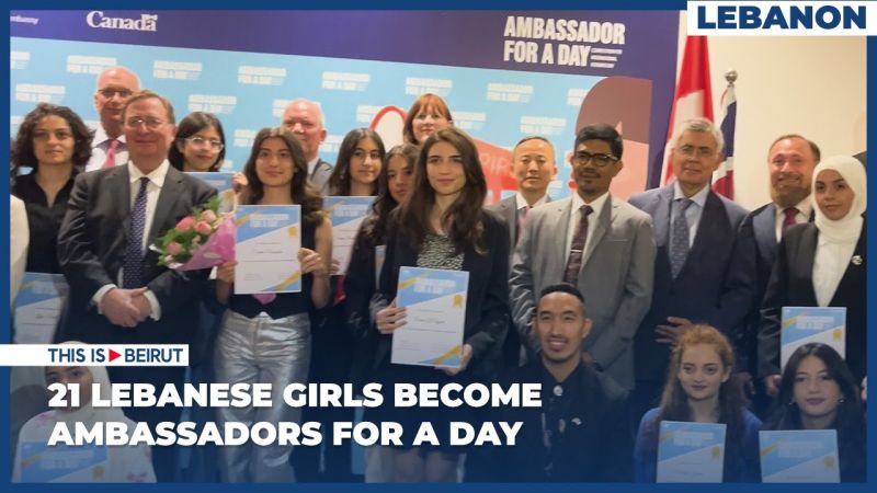 21 Lebanese Girls Become Ambassadors for a Day